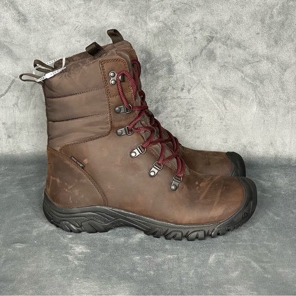 Keen Shoes Keen Womens Greta Classic Waterproof Snow Boots Brown